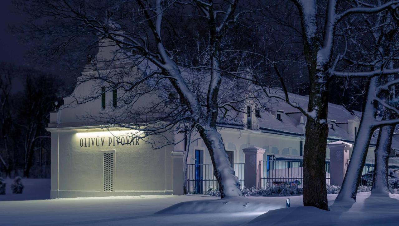 Olivuv Pivovar Dolni Brezany Exterior foto