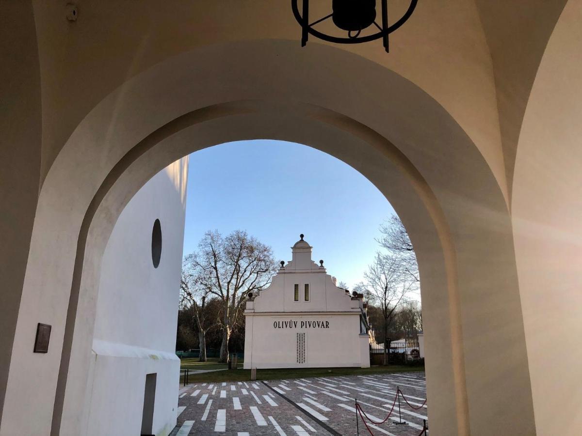 Olivuv Pivovar Dolni Brezany Exterior foto